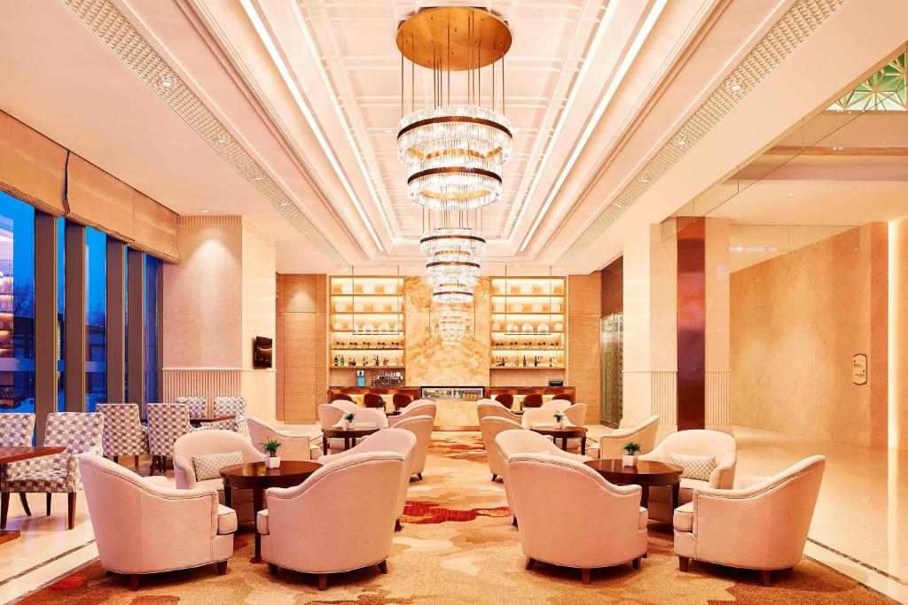 Posezení v ubytování Sheraton Harbin Xiangfang Hotel