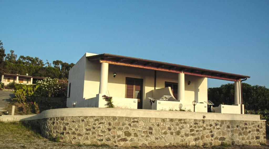 Budova, kde se aparthotel nachází