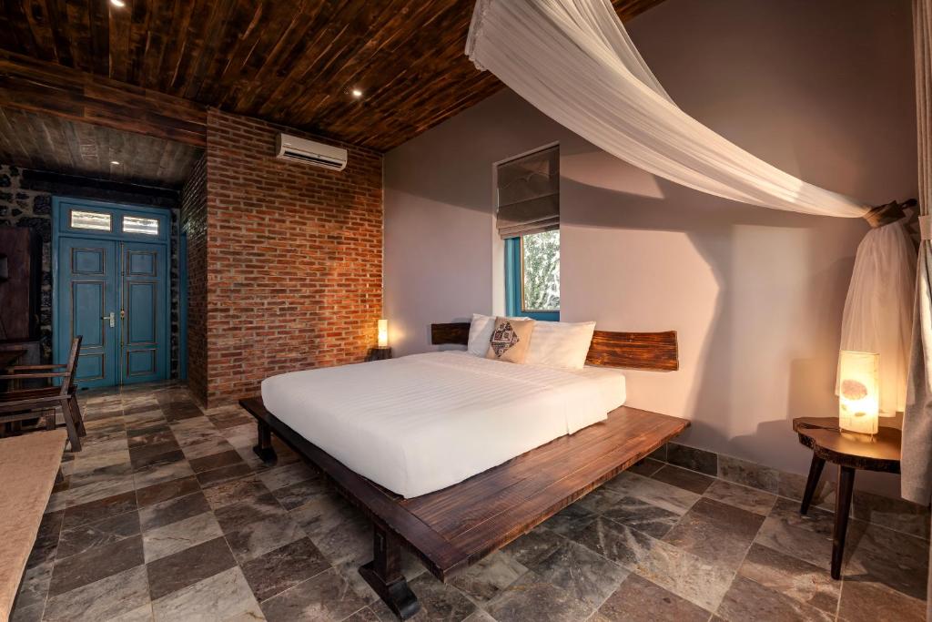 ChezCao Rice Field Ecolodge Ninh Binh - 高级国王房间