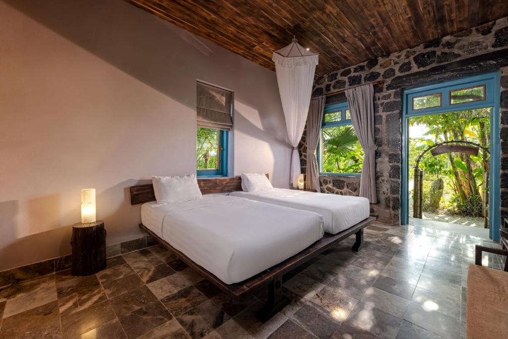 ChezCao Rice Field Ecolodge Ninh Binh - 豪华双人或双人间，带花园景观