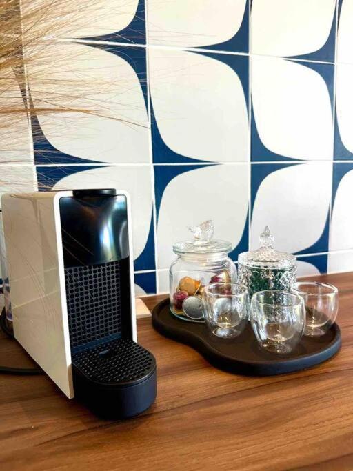 Nápoje v ubytování Casa Vértize, uma casa de alto padrão com Spa Hidro e vista espetacular