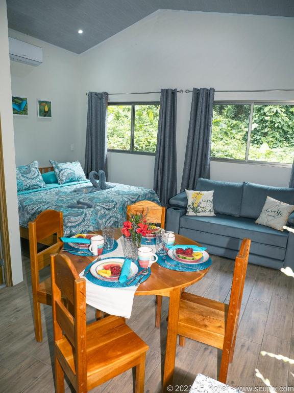 Posezení v ubytování Luxury Apartments Nauyaca by Paradiselodge