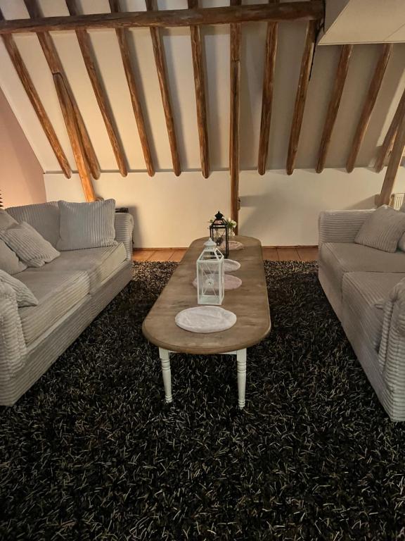 Posezení v ubytování La Dolce Vita Suites