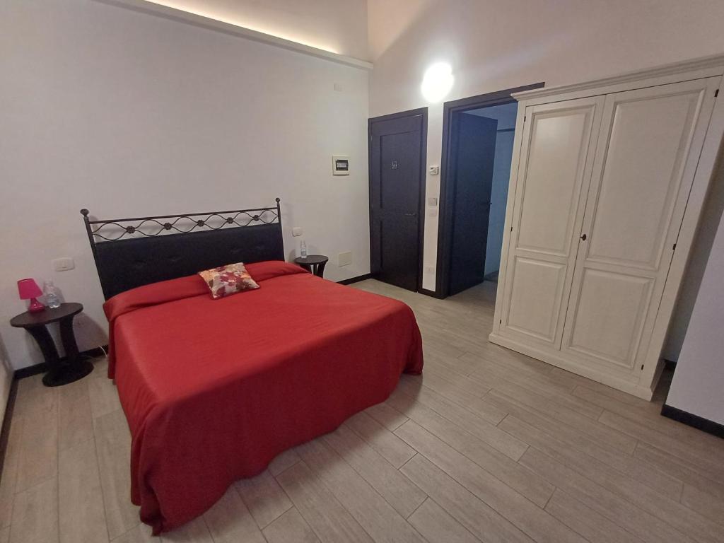 Postel nebo postele na pokoji v ubytování Arneroni