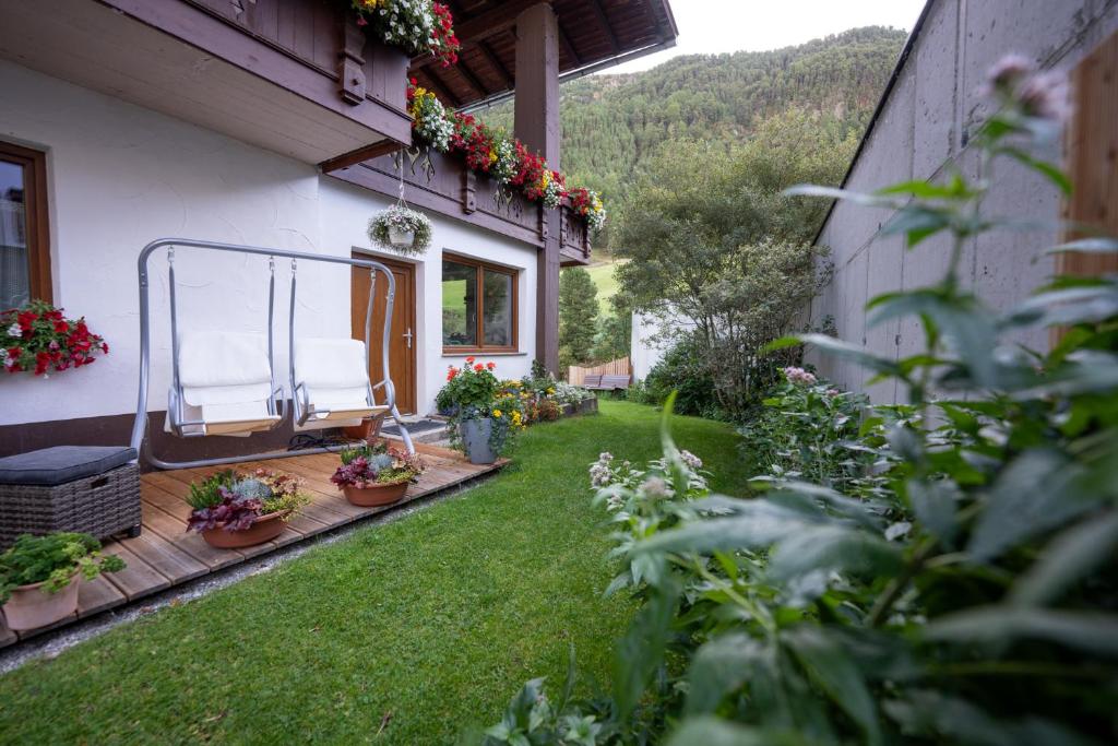 Zahrada ubytování Gästehaus -Pension Edelweiss