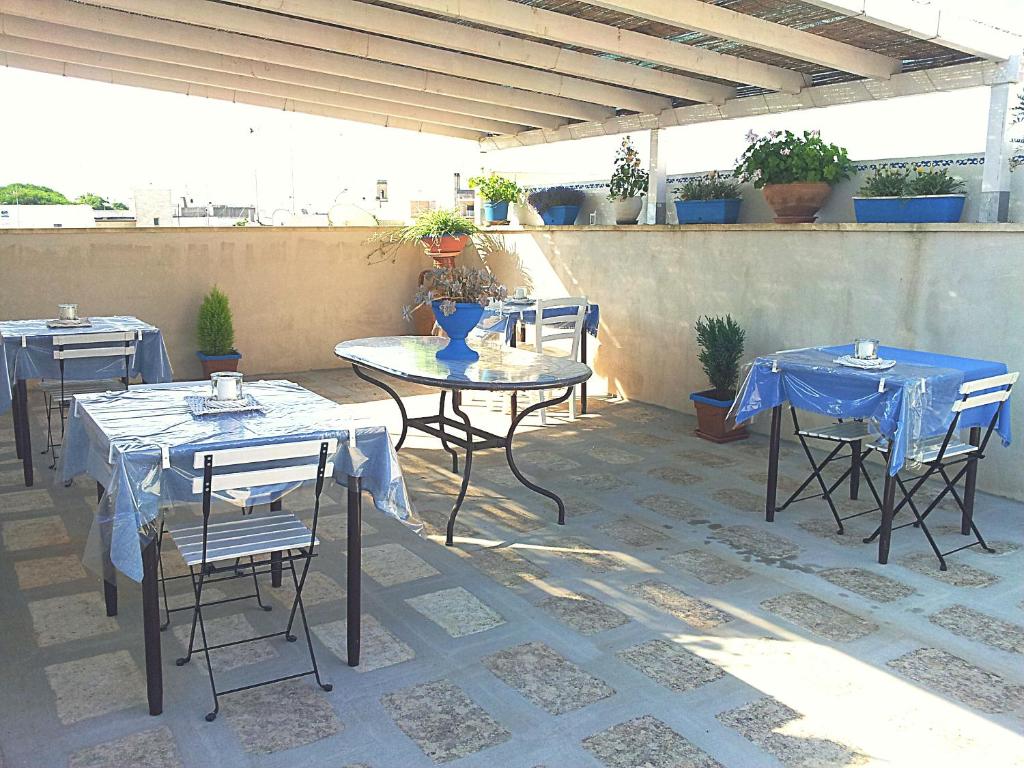 Patio nebo venkovní prostory v ubytování B&B Antiche Stelle Salento