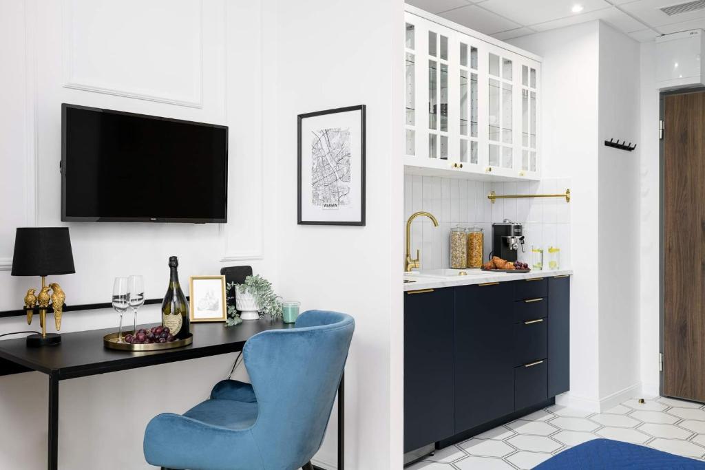 Exclusive Studio on Kasprzaka Street Warsaw Tower Bliska Wola - 4
