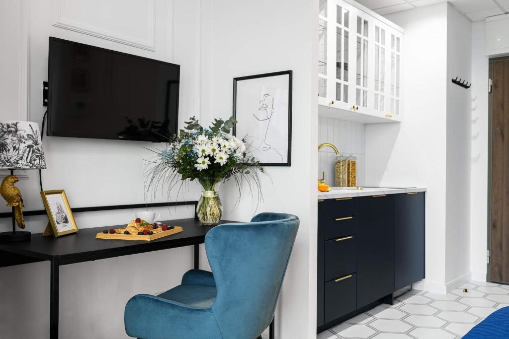 Exclusive Studio on Kasprzaka Street Warsaw Tower Bliska Wola - 17