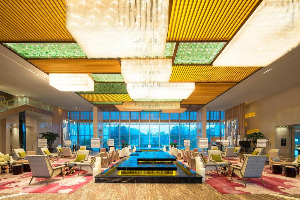 Restaurace v ubytování Sheraton Langfang Chaobai River Hotel