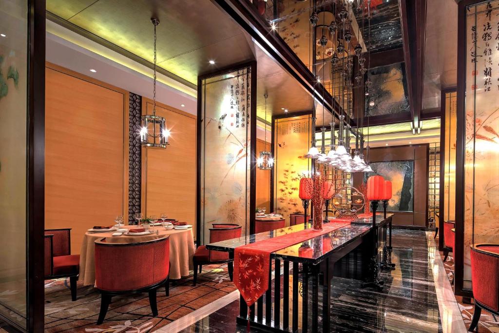 Posezení v ubytování Sheraton Langfang Chaobai River Hotel