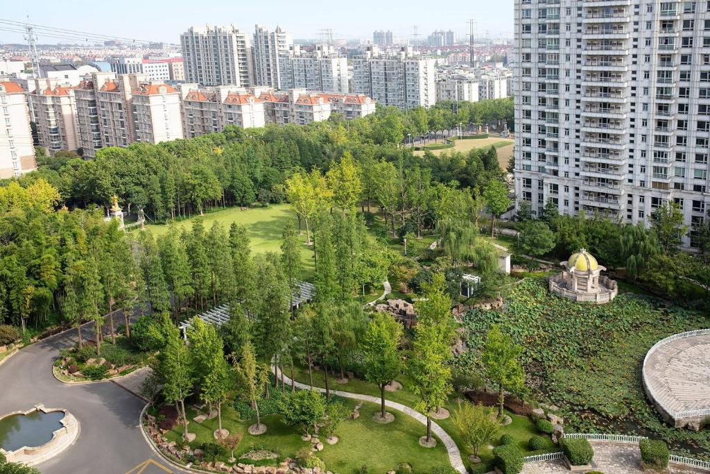 Zahrada ubytování Delta Hotels by Marriott Shanghai Baoshan