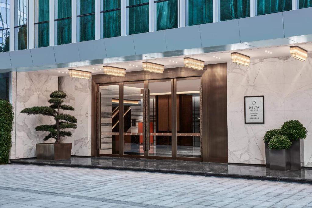 a rendering of the entrance to a building at Delta Hotels by Marriott Kunming in Kunming