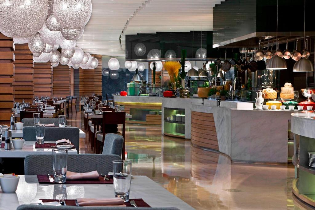 Restaurace v ubytování Sheraton Grand Beijing Dongcheng Hotel
