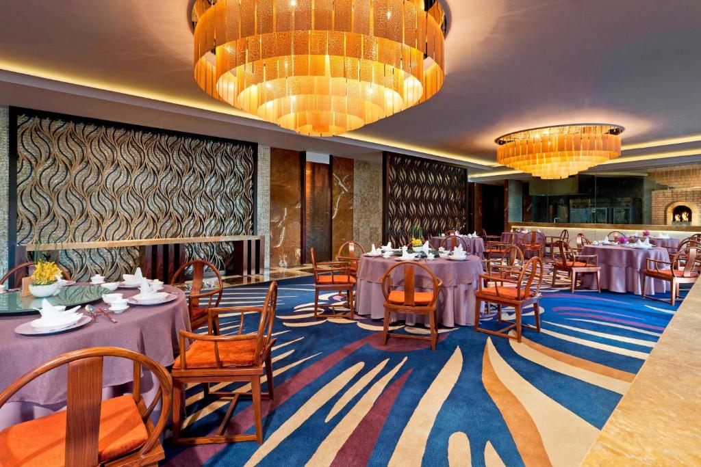 Restaurace v ubytování Sheraton Grand Beijing Dongcheng Hotel