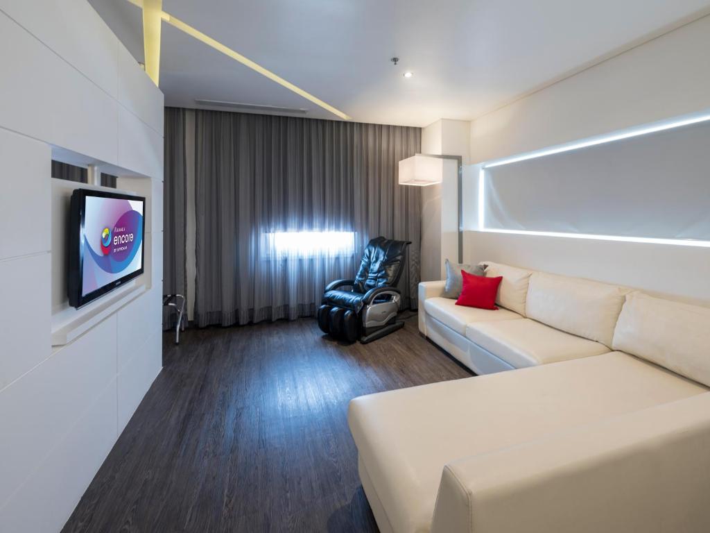 Posezení v ubytování Ramada Encore by Wyndham Aguascalientes