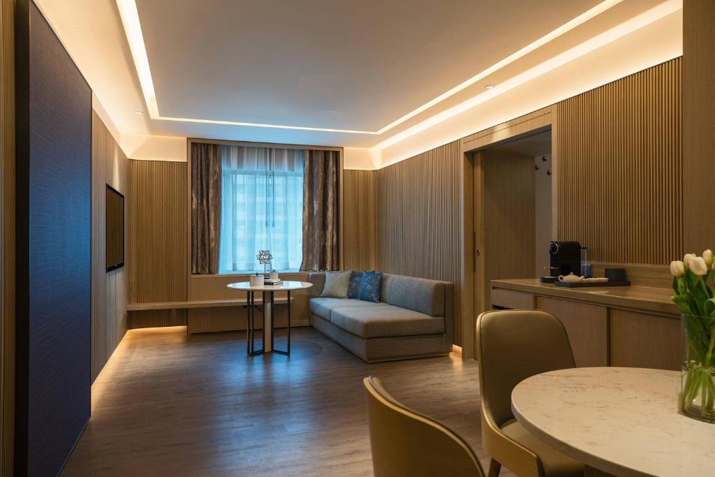 Posezení v ubytování Renaissance Shenzhen Luohu Hotel