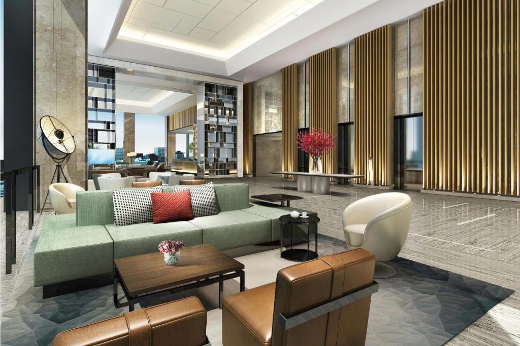 Setusvæði á Four Points by Sheraton Wuhan, Jiangxia