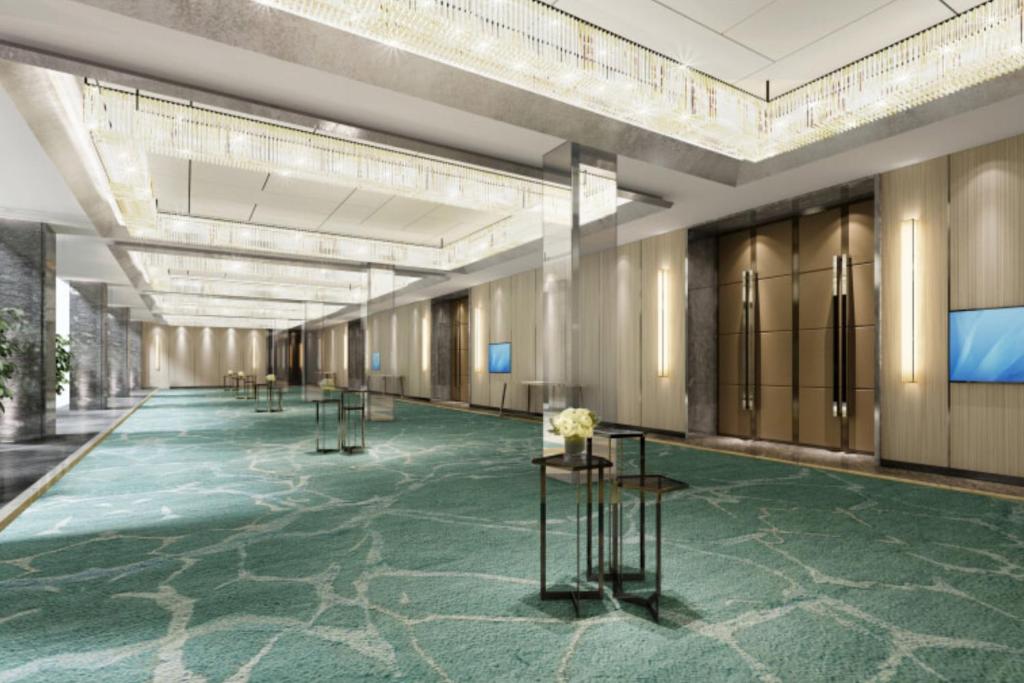 Sjónvarps- og/eða afþreyingartæki á Four Points by Sheraton Wuhan, Jiangxia