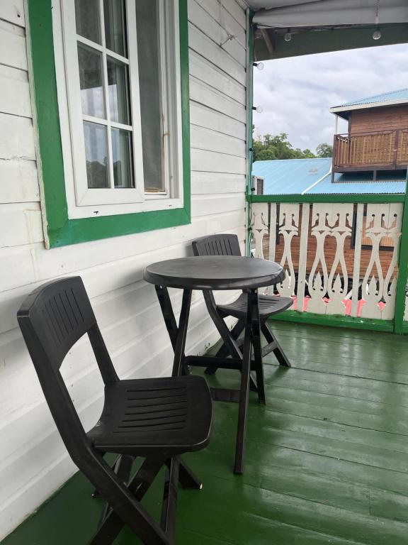 A balcony or terrace at Hostal Cay