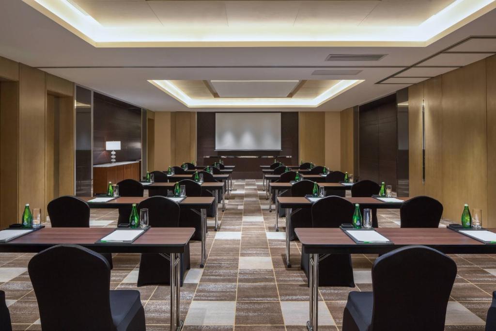 Konferenční prostory v ubytování Courtyard by Marriott Shanghai Changfeng Park
