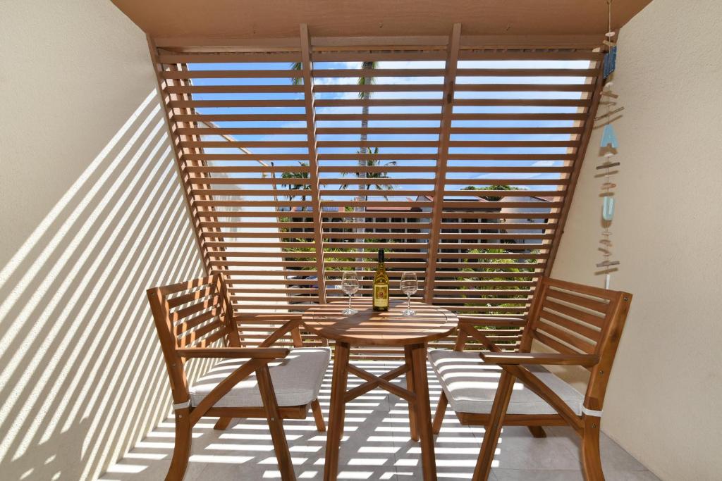 Balkón nebo terasa v ubytování Maui Kamaole E202