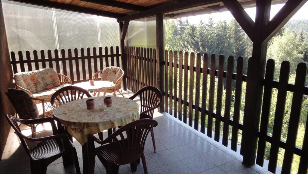 Balkón nebo terasa v ubytování TRIXI´S GUESTHOUSE