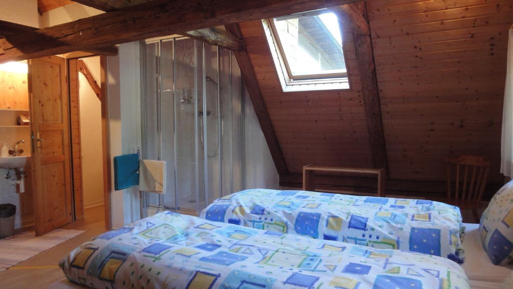Postel nebo postele na pokoji v ubytování TRIXI´S GUESTHOUSE