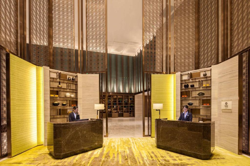 Posezení v ubytování Four Points by Sheraton Hefei, Baohe