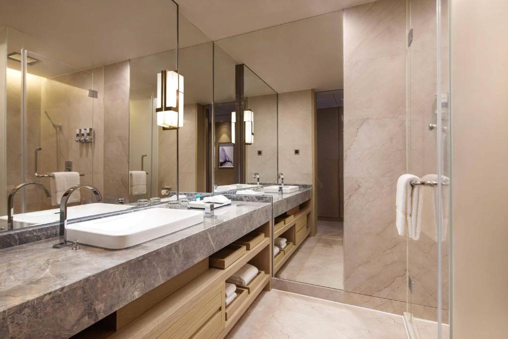 Koupelna v ubytování Four Points by Sheraton Hefei, Baohe