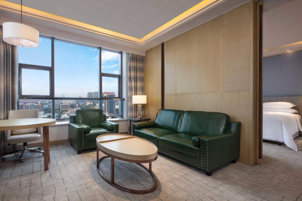 Posezení v ubytování Four Points by Sheraton Hefei, Baohe