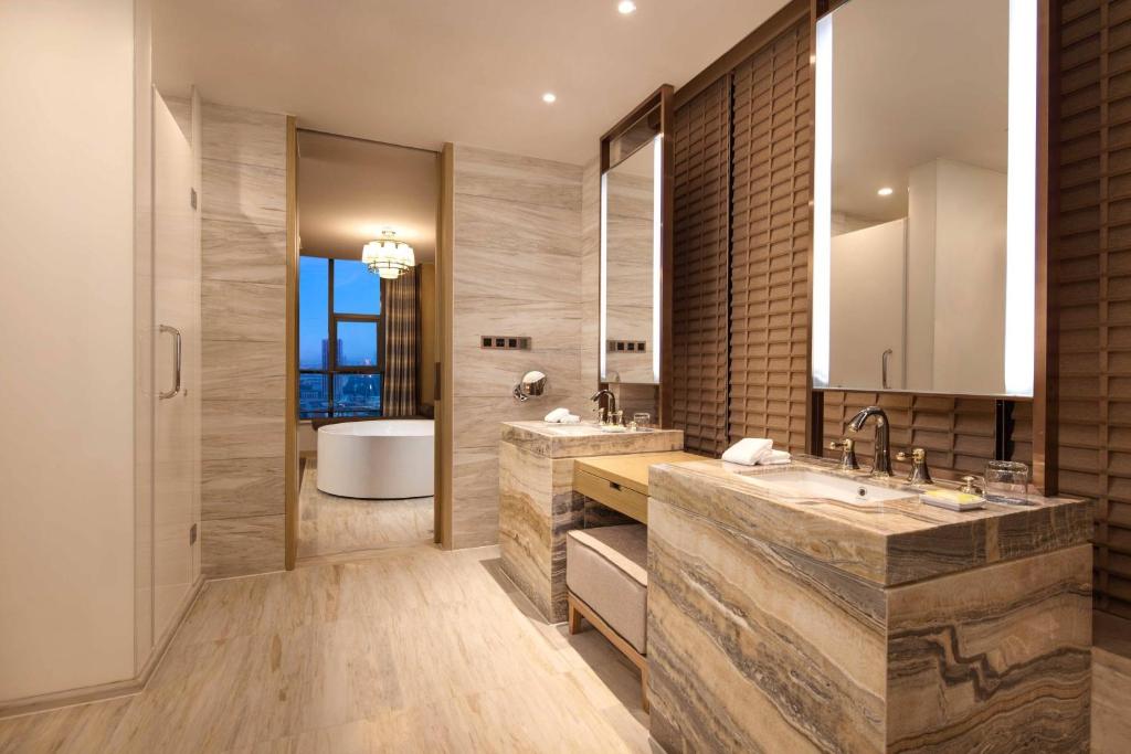 Koupelna v ubytování Four Points by Sheraton Hefei, Baohe