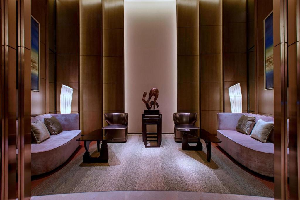 Posezení v ubytování The Westin Xiamen
