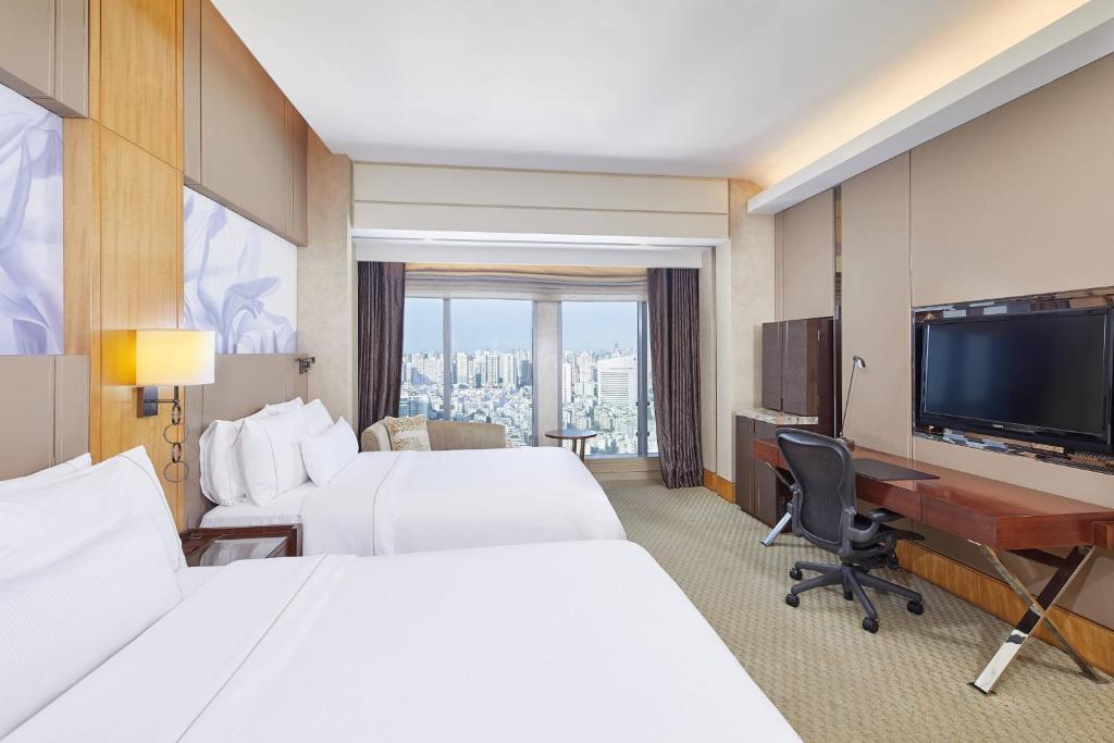 TV a/nebo společenská místnost v ubytování The Westin Xiamen