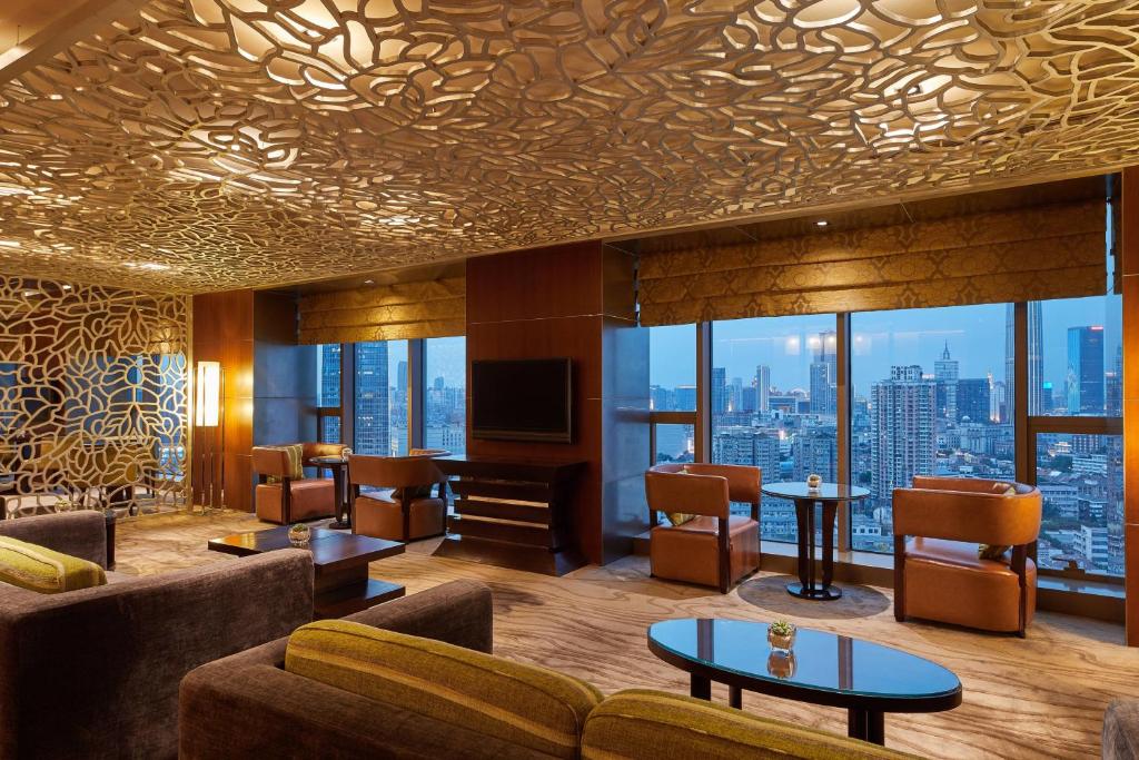 Posezení v ubytování The Westin Tianjin