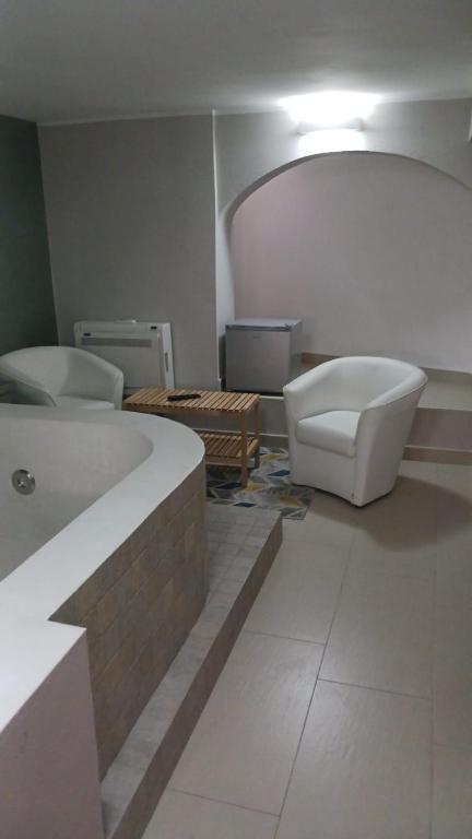 Koupelna v ubytování Nonna Ia B&B