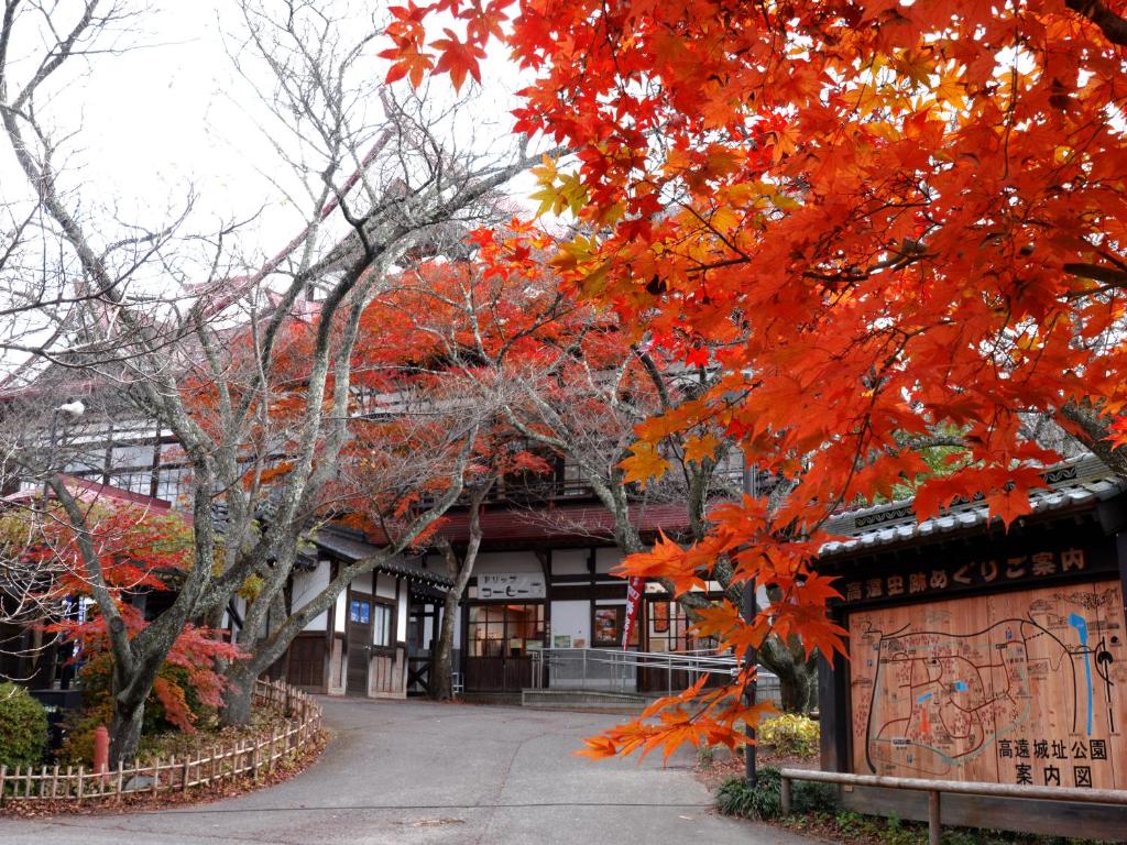 Budova, kde se ryokan nachází