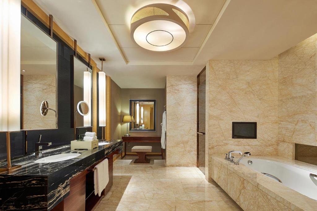 Koupelna v ubytování The Westin Fuzhou Minjiang
