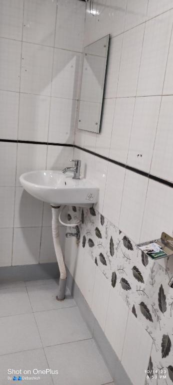 Koupelna v ubytování Hotel Insta 18