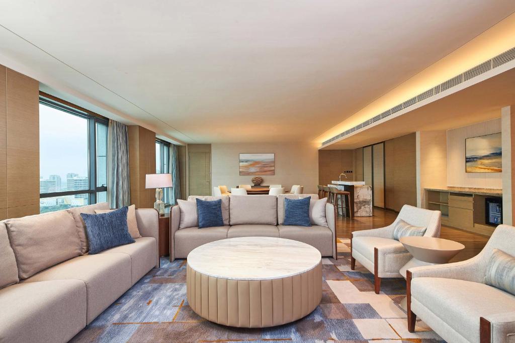 Posezení v ubytování Four Points by Sheraton Jiaxing