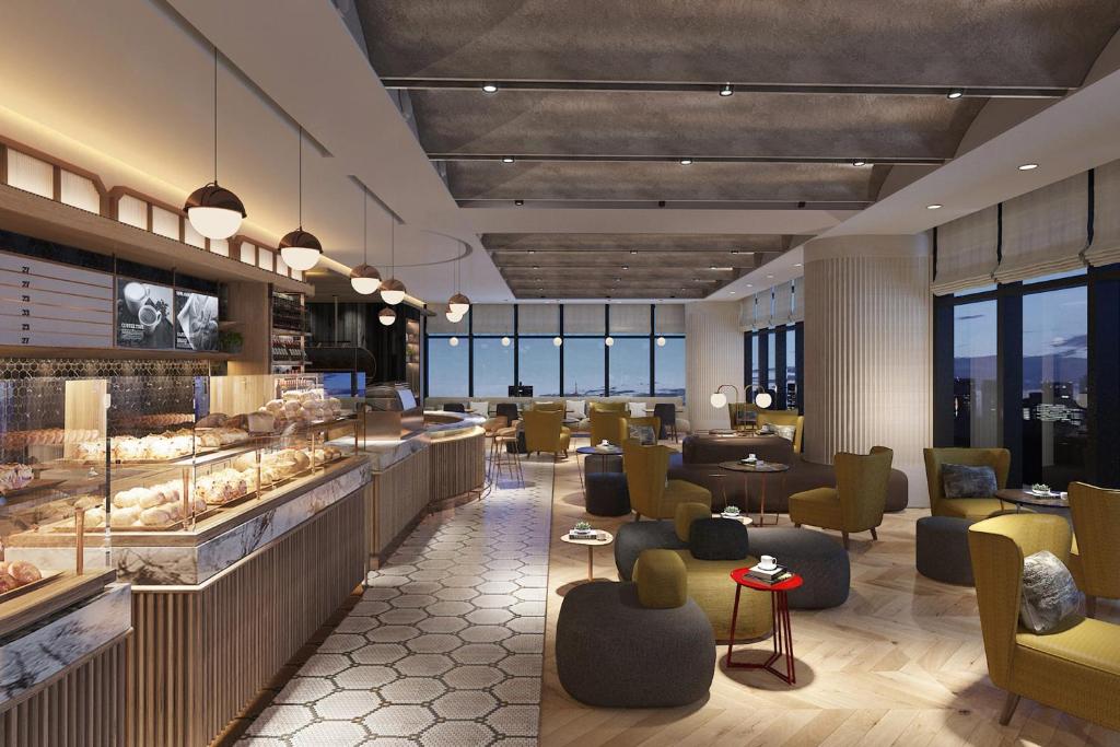 Posezení v ubytování Four Points by Sheraton Jiaxing
