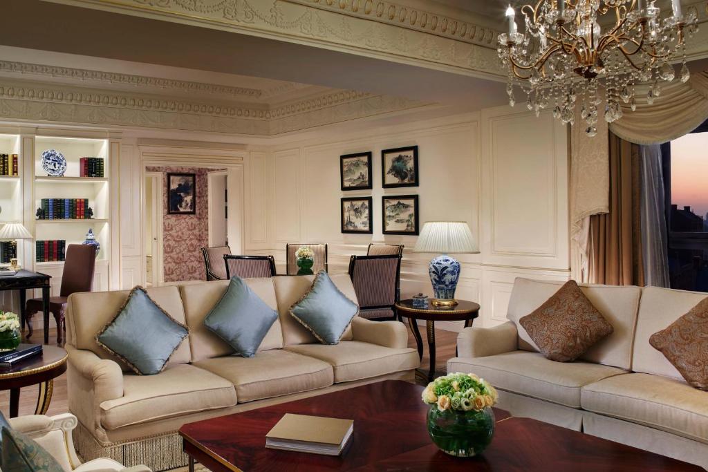 Posezení v ubytování The Ritz-Carlton, Tianjin