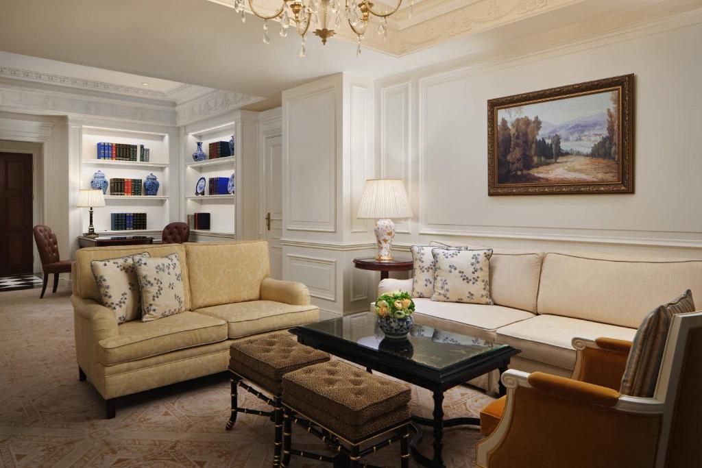 Posezení v ubytování The Ritz-Carlton, Tianjin