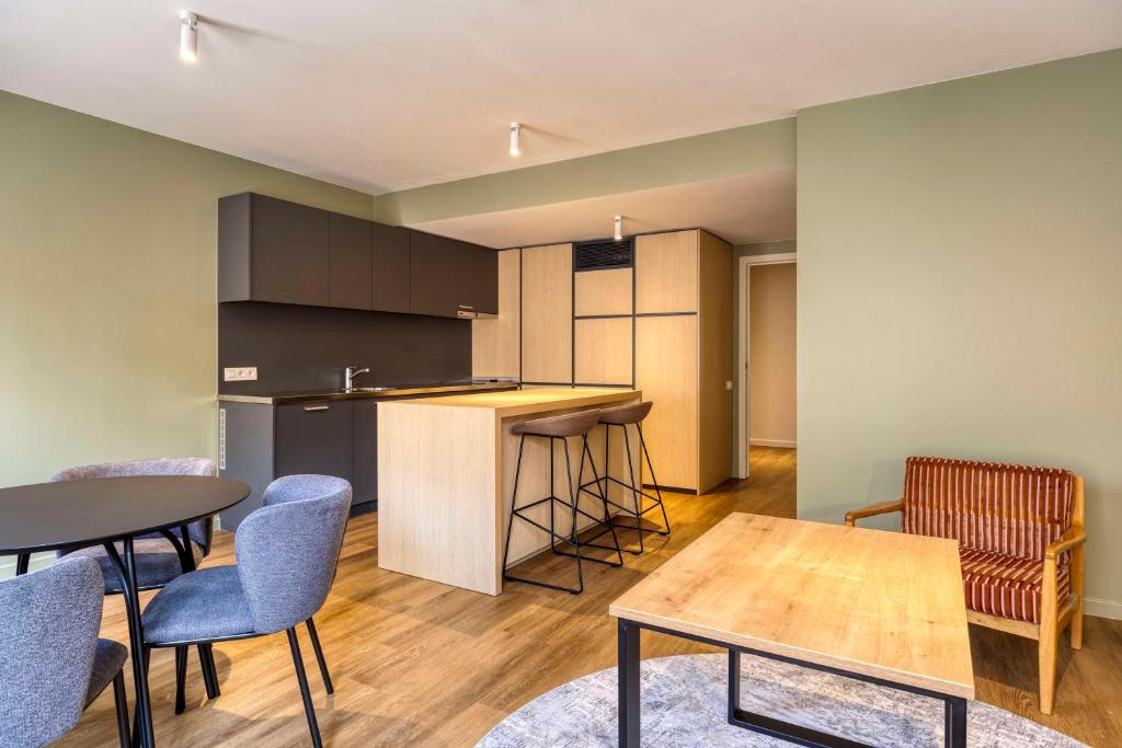 Kuchyň nebo kuchyňský kout v ubytování Hilton Garden Inn Brussels City Centre