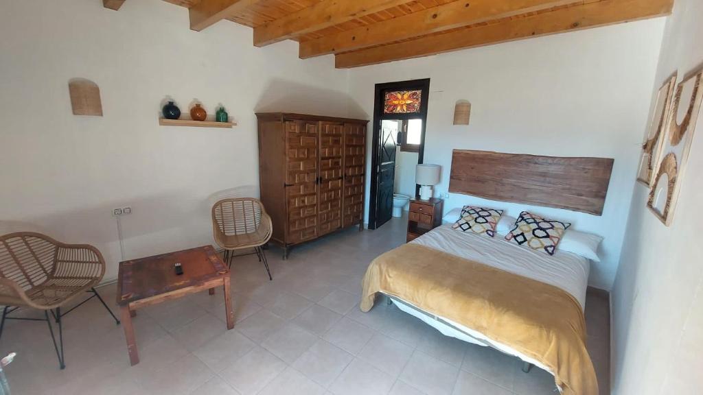 Postel nebo postele na pokoji v ubytování Casa Castan