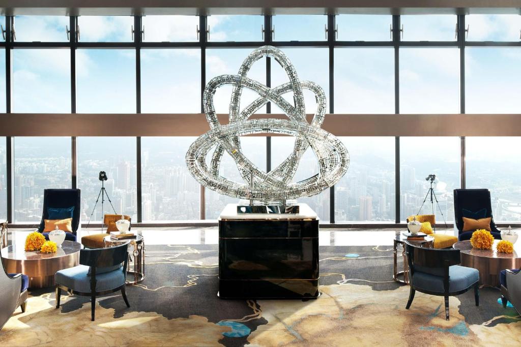 Posezení v ubytování The St. Regis Shenzhen