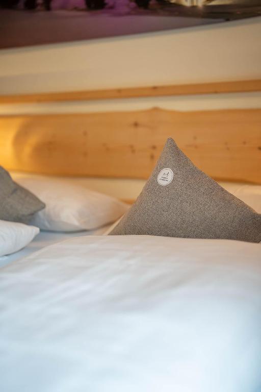 Postel nebo postele na pokoji v ubytování Ferienhaus zur Hackenschmiede
