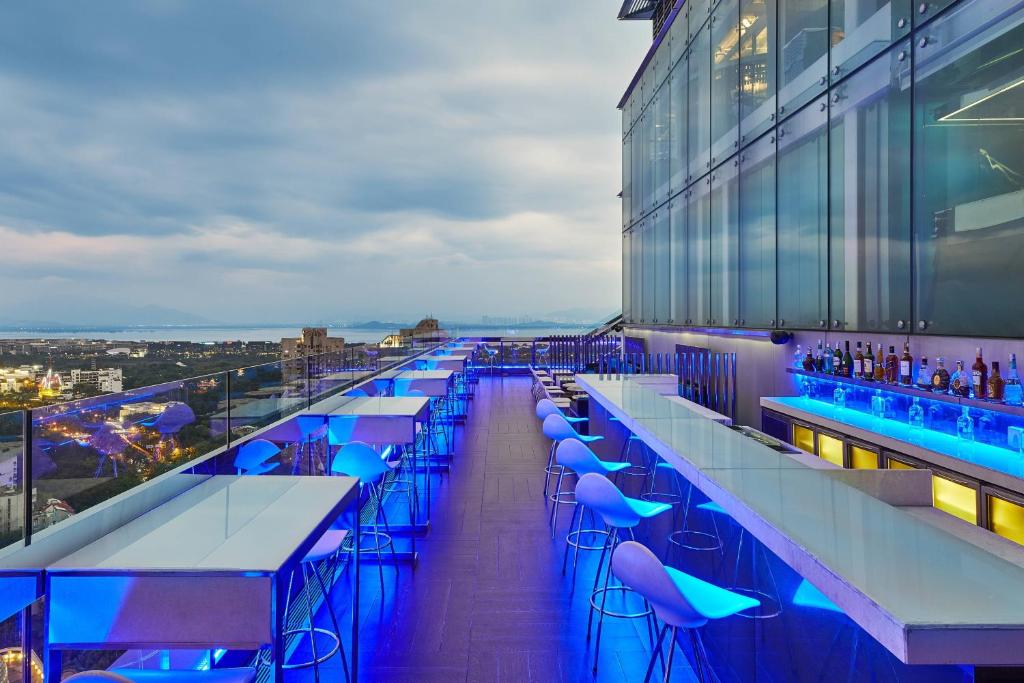 Balkón nebo terasa v ubytování The Westin Shenzhen Nanshan