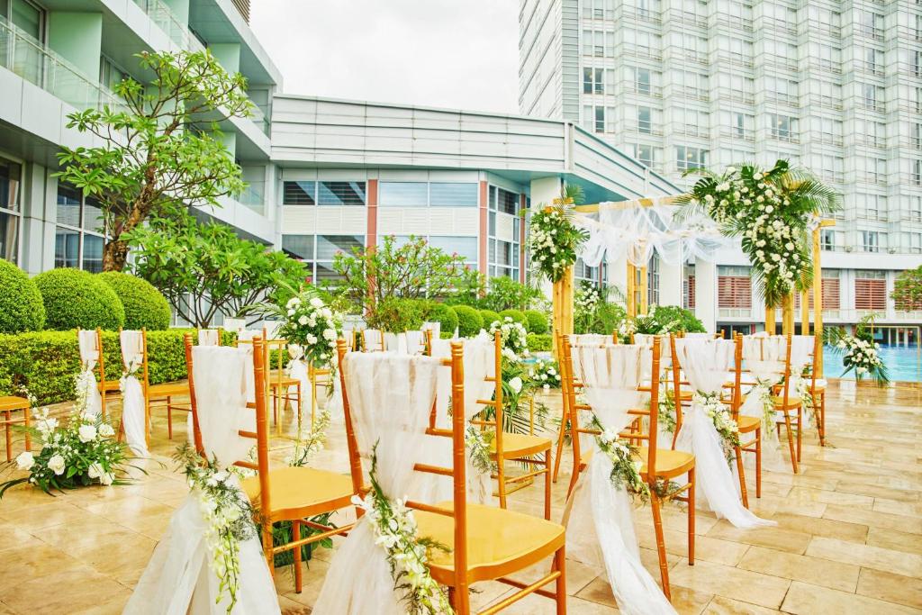 Bazén v ubytování The Westin Shenzhen Nanshan nebo v jeho okolí