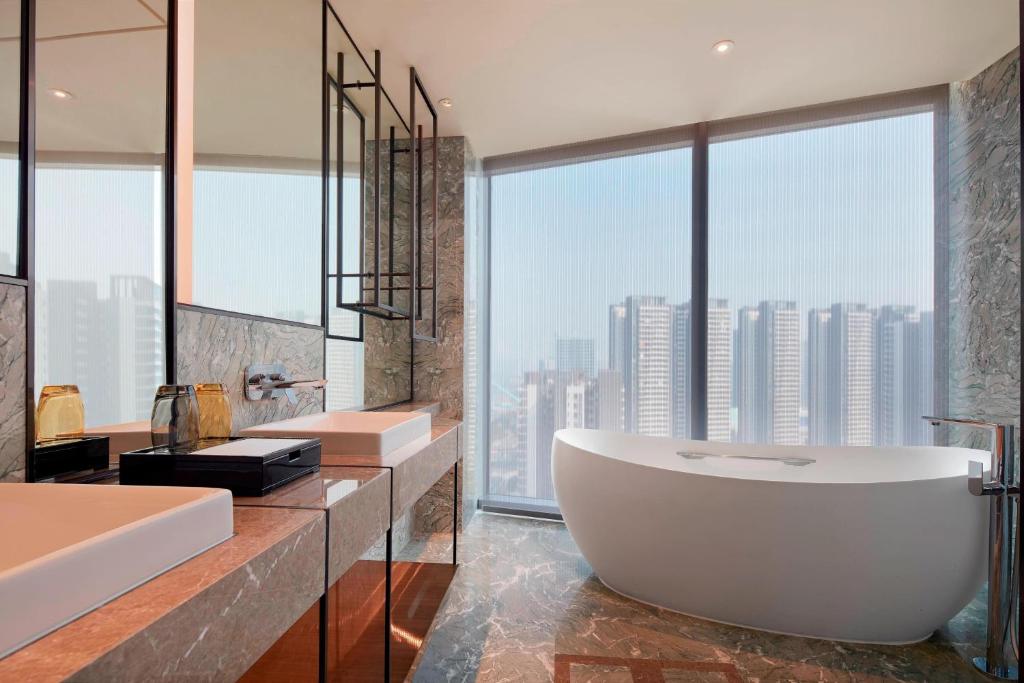 Koupelna v ubytování Sheraton Guangzhou Nansha Hotel
