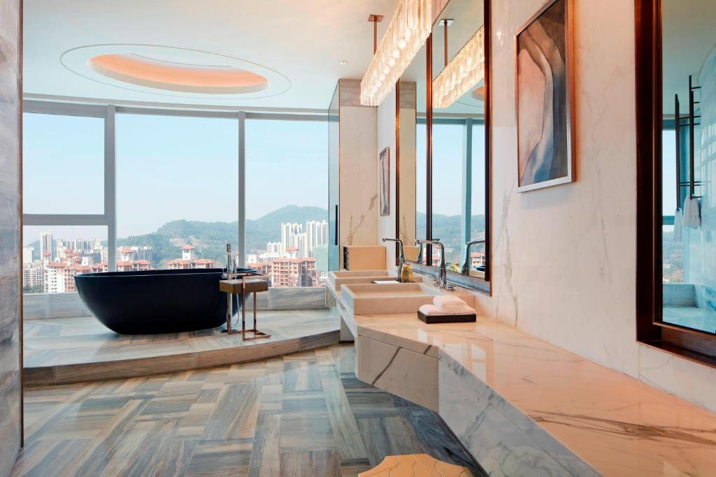 Posezení v ubytování Sheraton Guangzhou Nansha Hotel